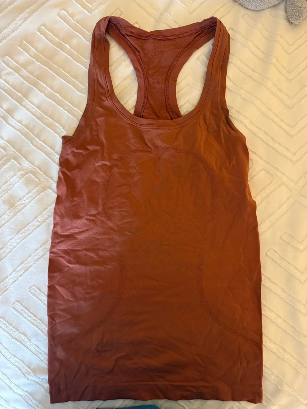 lululemon athletica Women's Racerback Tank — Rust Brown